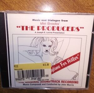 The Producers Original Soundtrack Recording 1997 Razor & Tie CD Sealed